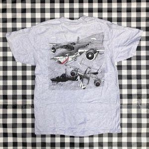 vintage plane graphic tee